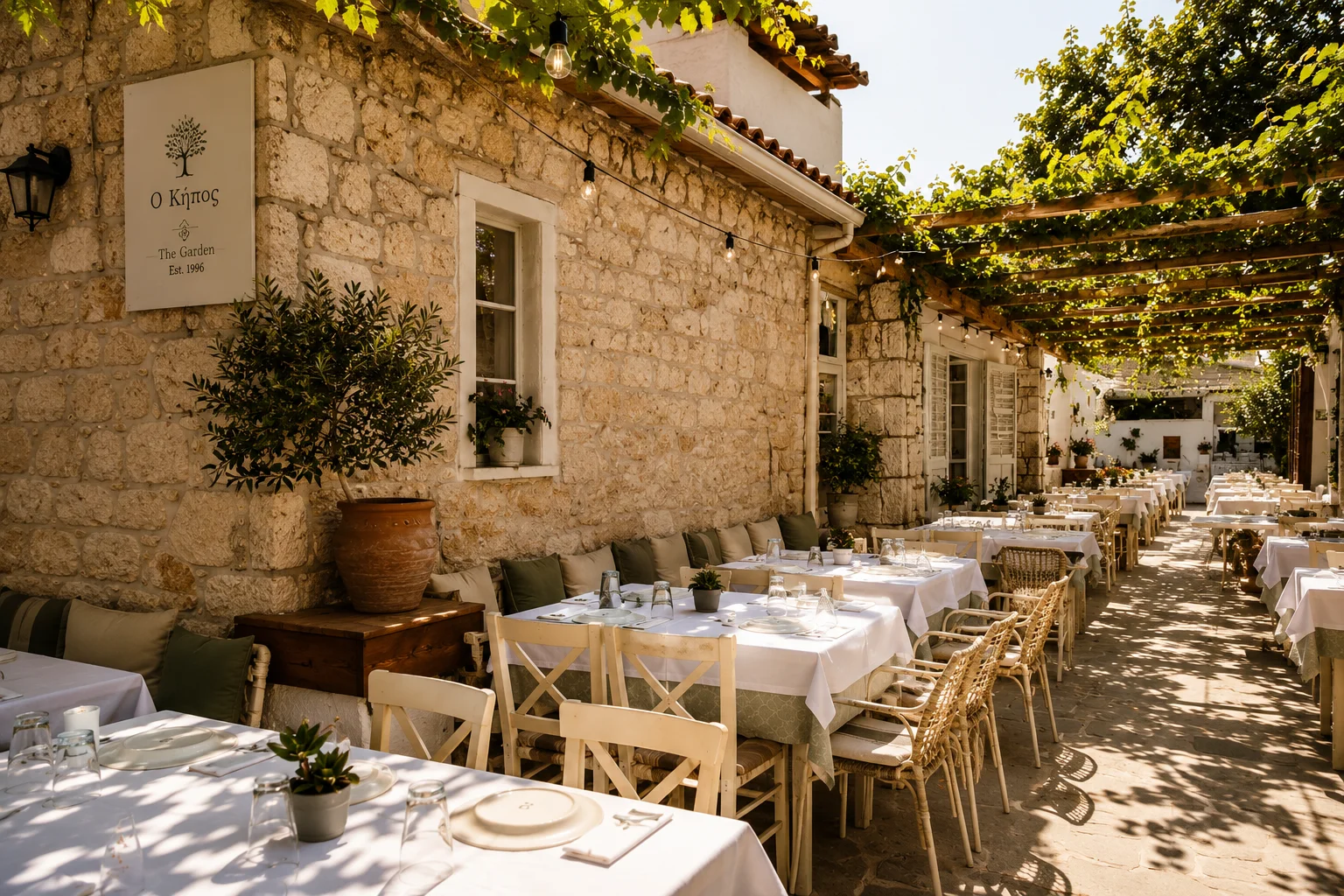 Οι Πέτρινοι Τοίχοι του Κήπου